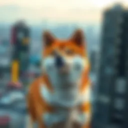 Visual representation of Shiba Inu Coin in the cryptocurrency market.
