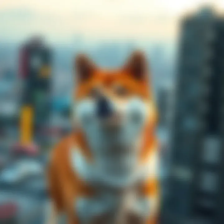 Visual representation of Shiba Inu Coin in the cryptocurrency market.