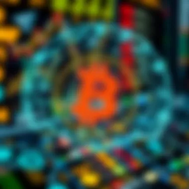Blockchain Technology Insights Symbolic representation of blockchain technology