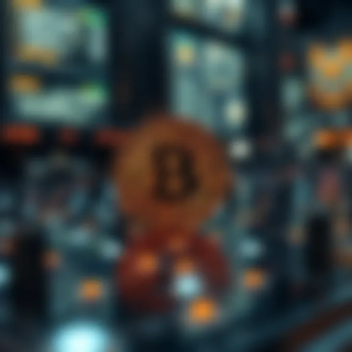 Blockchain technology visualization