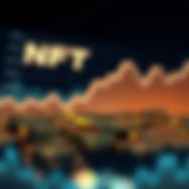 Market Performance of NFT Coins Graph showcasing market performance of NFT coins