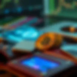 Cryptocurrency transactions in a digital wallet