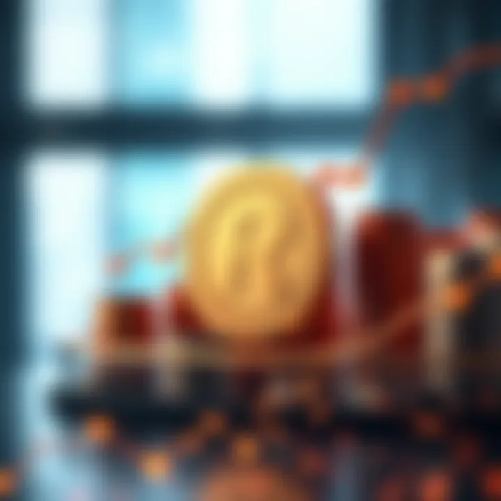 Graph illustrating Render Token market dynamics and trends
