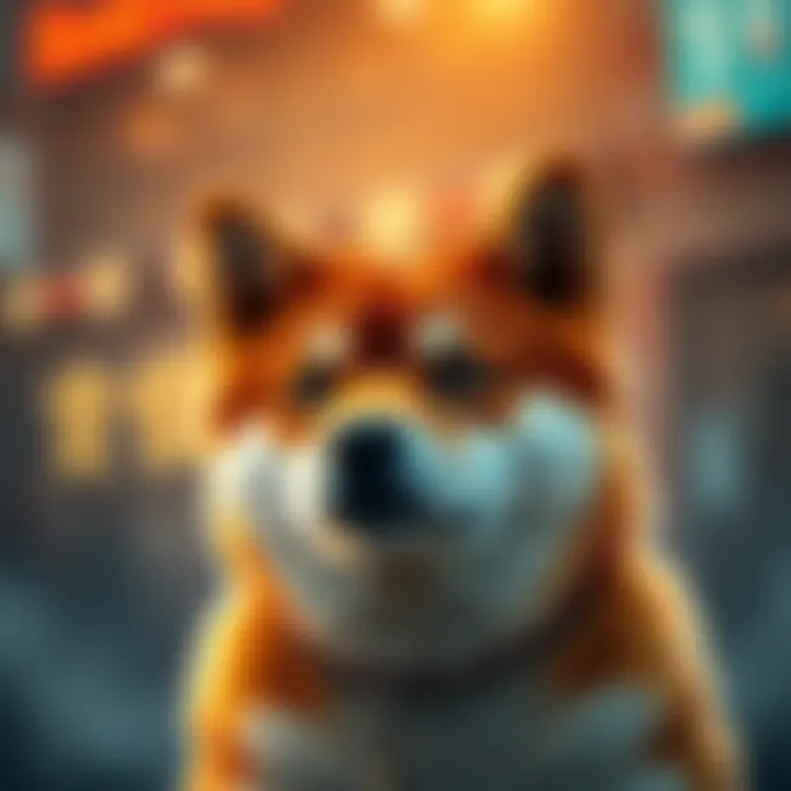 A visual representation of Shiba Inu Coin's market trends and fluctuations