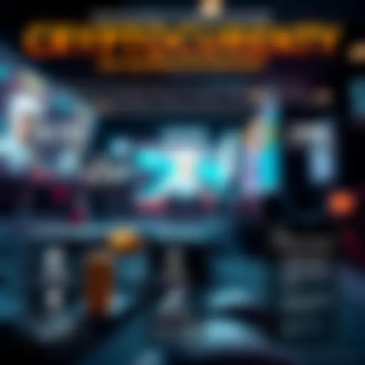 Infographic on cryptocurrencies in the gaming economy