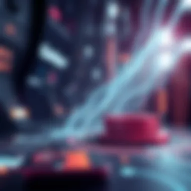 Imagining the Future of the Digital Economy Futuristic digital economy illustration