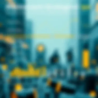Infographic depicting investment strategies influenced by blockchain
