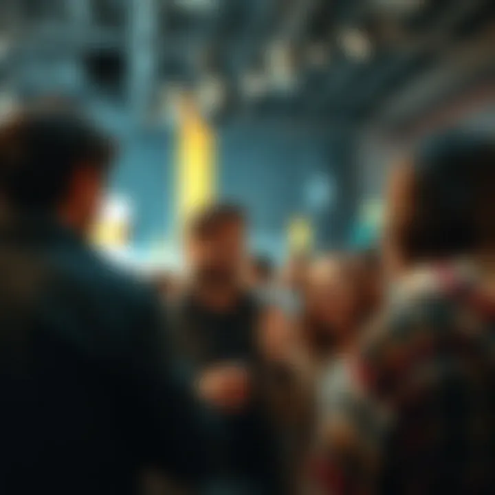 Community interaction in the crypto space