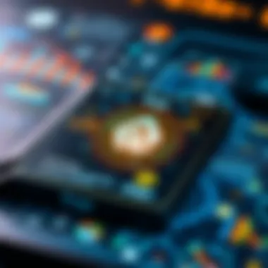 A secure digital wallet interface showcasing Ergo cryptocurrency
