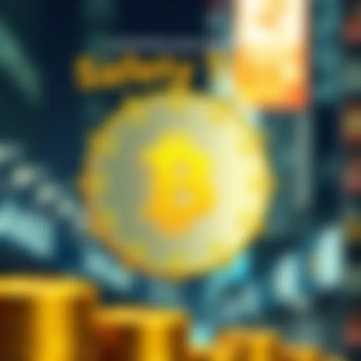 An infographic highlighting tips for safe cryptocurrency purchases
