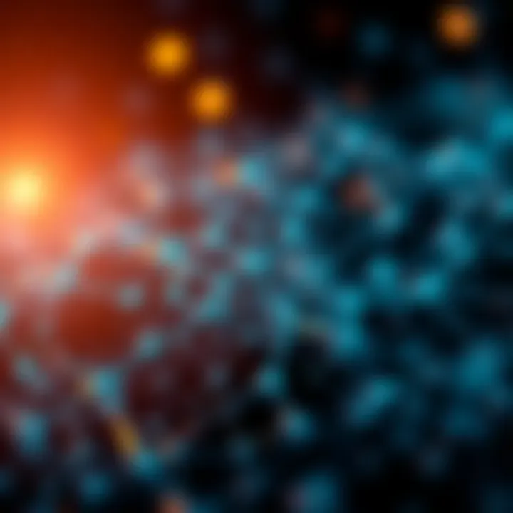 A close-up of a blockchain network symbolizing ownership and provenance