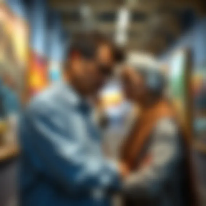 A futuristic view of artist and collector engagement in the NFT market