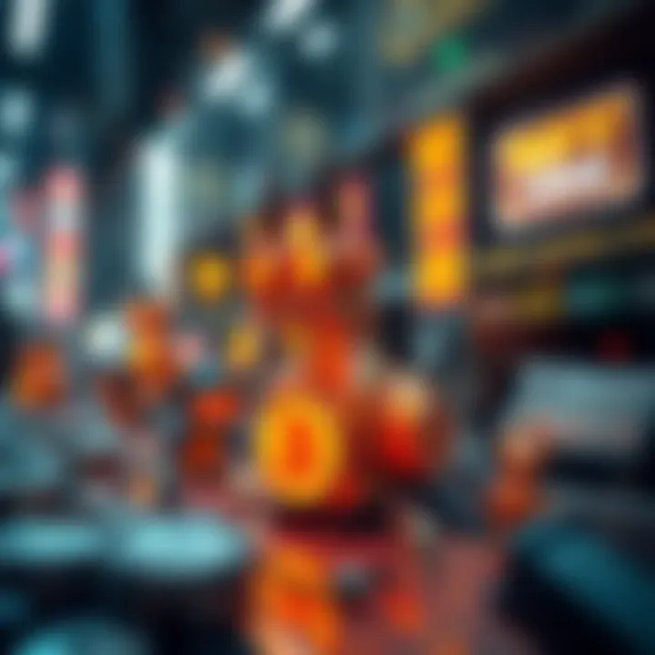 Visual representation of NFT digital assets