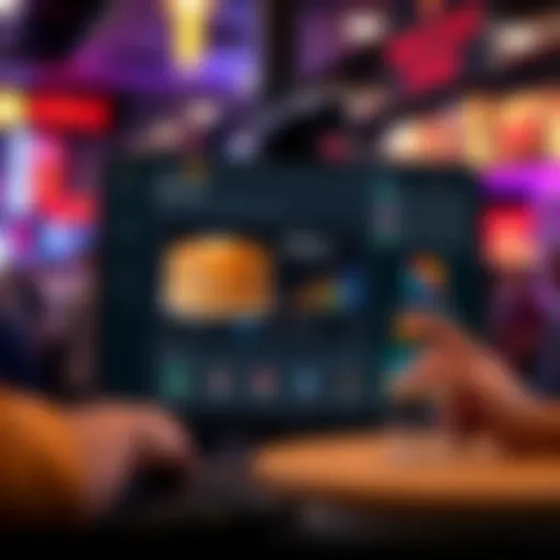 Visual representation of Pancake Swap's user interface
