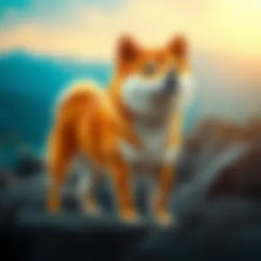 Chart illustrating Shiba Inu Coin's market performance over time