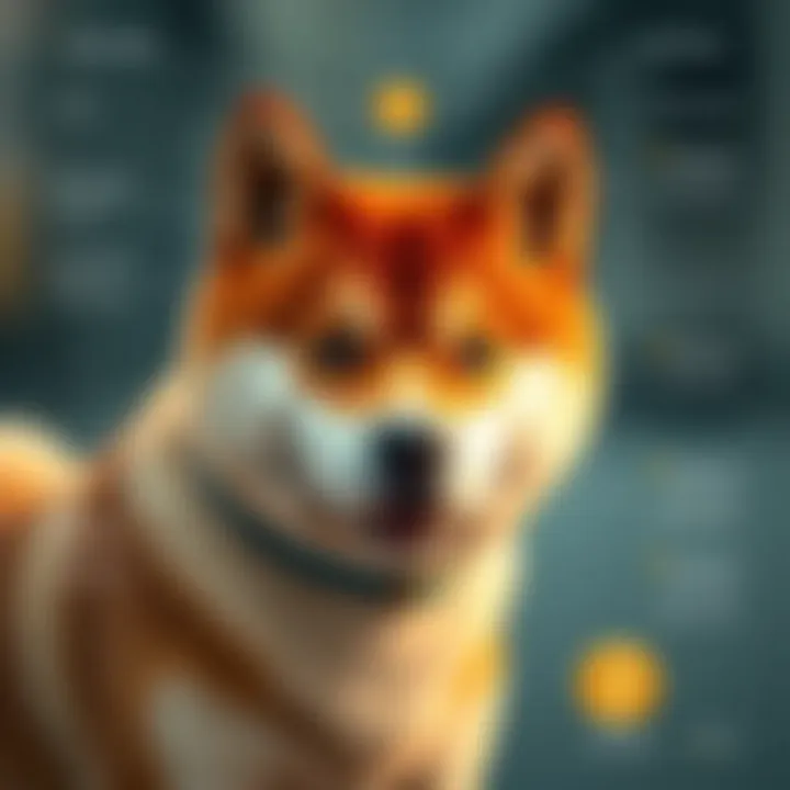 Infographic depicting the community dynamics of Shiba Inu Coin