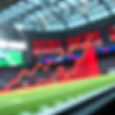 Growth of Cryptocurrency in Sports Betting Graph depicting the rise of cryptocurrency usage in sports betting