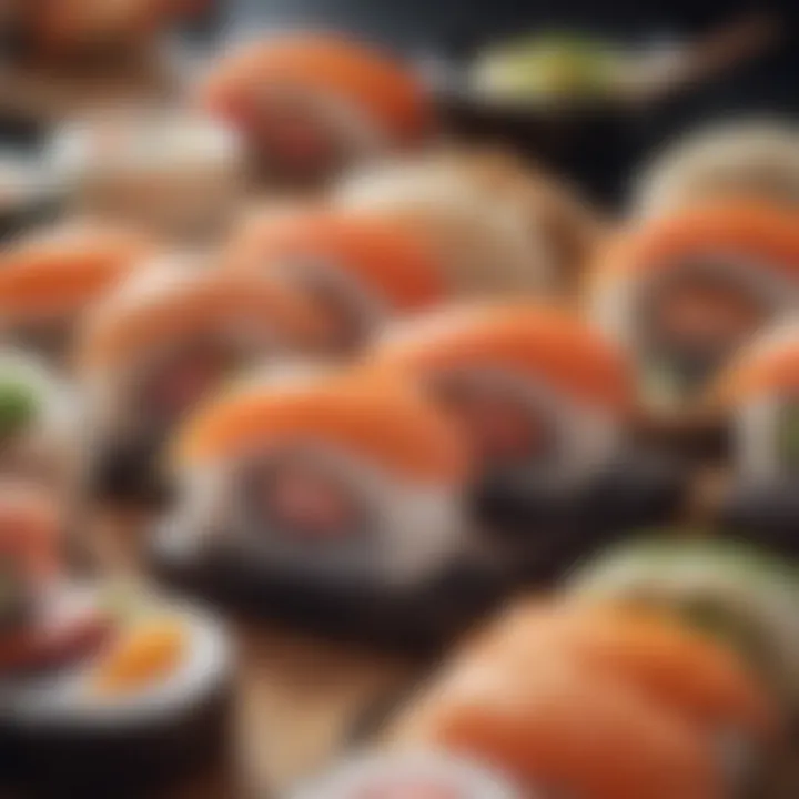 Visual summary of Sushi Crypto's unique features and innovations