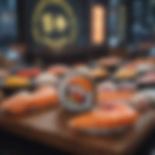 Sushi Crypto platform interface showcasing user engagement