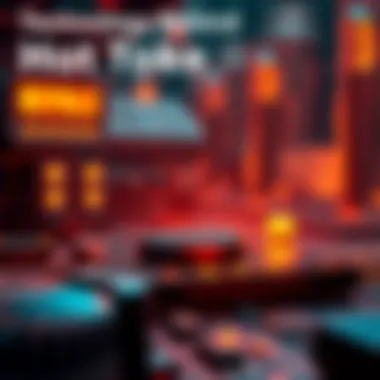 Technology Behind Hot Tokens A conceptual image depicting the technological innovations that support the rise of hot tokens.