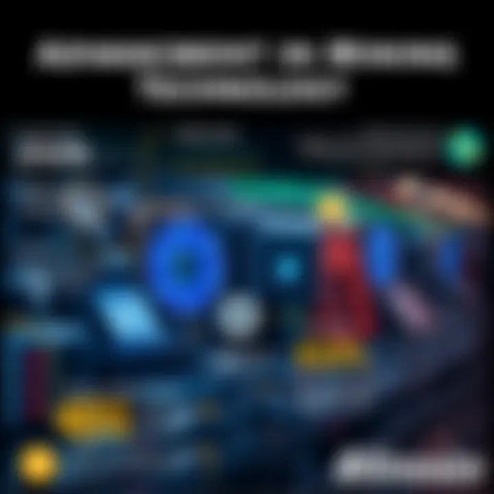 An infographic illustrating the latest technological advancements in mining equipment
