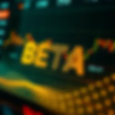 Conceptual Representation of Beta Trading Conceptual representation of beta trading in cryptocurrency