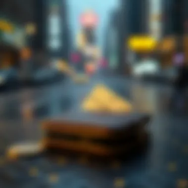 Overview of the role of external wallet addresses in blockchain transactions