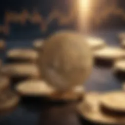 Graph illustrating MM coin price trends over time